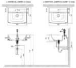 ban ve ki thuat chau rua mat lavabo inax al 345v ban am