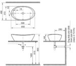 ban ve ki thuat chau rua mat lavabo inax al 465v dat ban