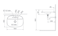 ban ve ki thuat chau rua mat lavabo inax al 652v dat ban