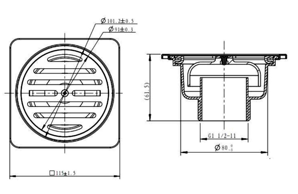 ban ve ki thuat ga thoat san american standard fd 1150 115mm