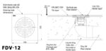ban ve ki thuat ga thoat san inax fdv 12 vuong 120x120mm