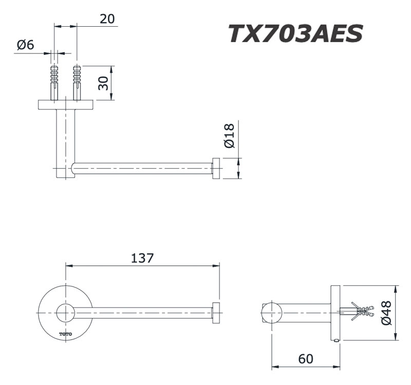 ban ve ki thuat lo giay toto tx703aes