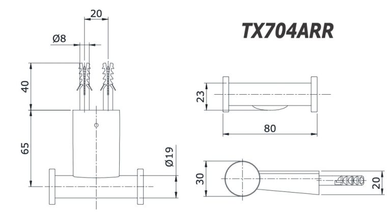 ban ve ki thuat moc ao toto tx704arr