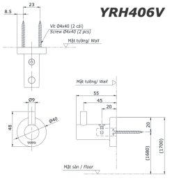 ban ve ki thuat moc ao toto yrh406v