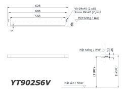 ban ve ki thuat thanh vat khan toto yt902s6v