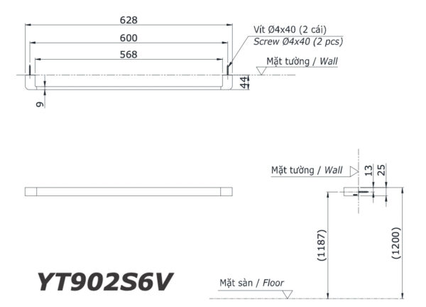 ban ve ki thuat thanh vat khan toto yt902s6v