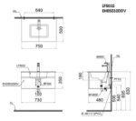 ban ve ki thuat tu chau lavabo caesar lf5032 eh05032ddv