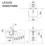 ban ve ki thuat tu chau lavabo caesar lf5370 eh05370av