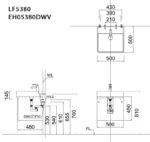 ban ve ki thuat tu chau lavabo caesar lf5380 eh05380dwv