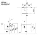 ban ve ki thuat tu chau lavabo caesar lf5382 eh05382av
