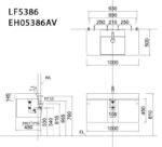 ban ve ki thuat tu chau lavabo caesar lf5386 eh05386av