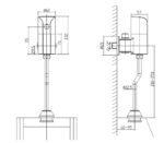 ban ve ki thuat van xa tieu nam american standard wf 8834 selectronic cam ung dien