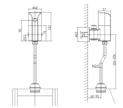 ban ve ki thuat van xa tieu nam american standard wf 8834 selectronic cam ung dien