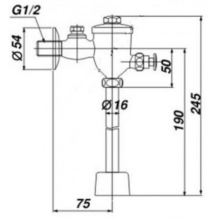 ban ve ki thuat van xa tieu nam inax uf 7v dang nhan ong thang