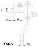ban ve ki thuat van xa tieu nam toto t60s dang nhan lap noi