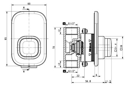 ban ve ki thuat voi sen am tuong american standard wf t826 wf t826b wf t826w dong easyflo lanh