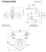 ban ve ki thuat voi sen tam toto tvsm107crr nong lanh