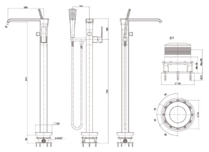 ban ve ki thuat voi sen xa bon tam american standard wf 0616 nobile dat san