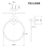 ban ve ki thuat vong treo khan toto ts115sb