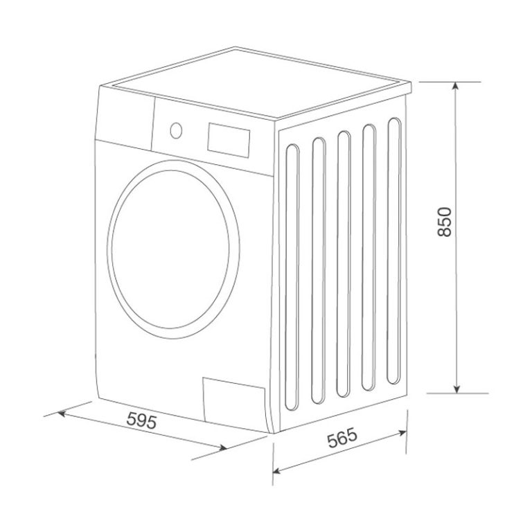 ban ve kich thuoc May giat quan ao MALLOCA MWM 09SIL