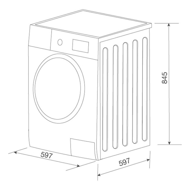 ban ve kich thuoc May giat quan ao MALLOCA MWM T1510BL
