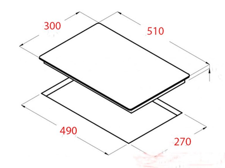ban ve kich thuoc bep hong ngoai don canzy cz 817