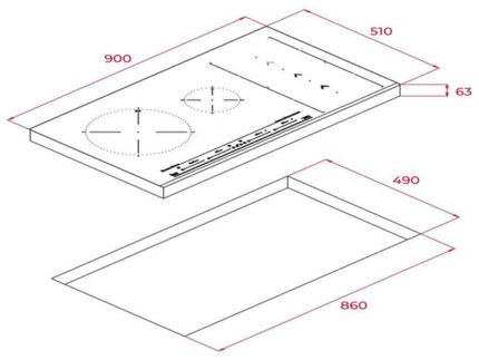 ban ve kich thuoc bep tu bon teka izs 96600 msp 112500004