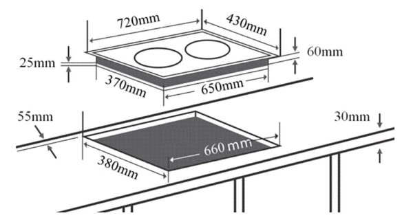 ban ve kich thuoc bep tu doi chefs eh dih323