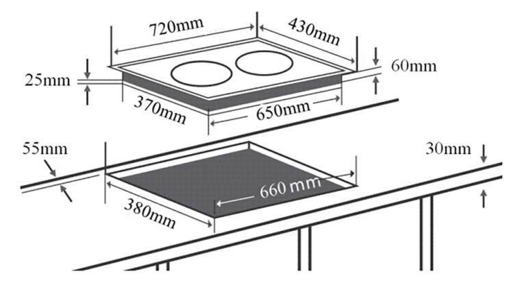 ban ve kich thuoc bep tu doi chefs eh dih323