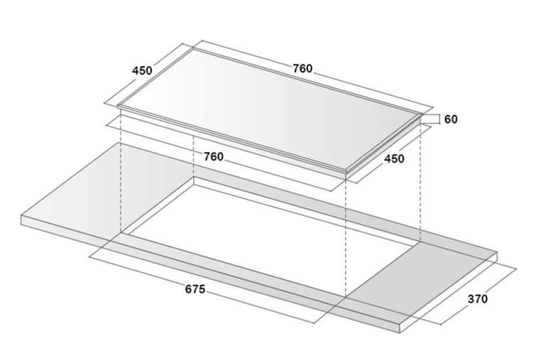 ban ve kich thuoc bep tu doi eurosun eu t888ge