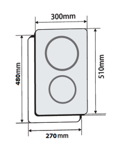 ban ve kich thuoc bep tu doi faster fs 223di