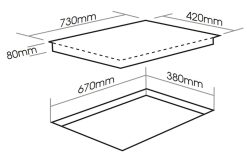 ban ve kich thuoc bep tu doi faster fs 988i