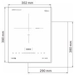 ban ve kich thuoc bep tu don fandi fd 119 mi