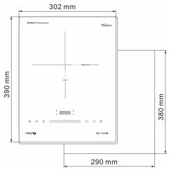 ban ve kich thuoc bep tu don fandi fd 119 mi