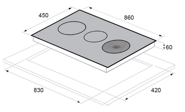 ban ve kich thuoc bep tu ket hop hong ngoai ba eurosun eu te388max