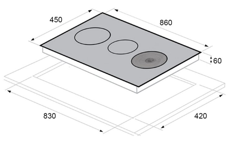 ban ve kich thuoc bep tu ket hop hong ngoai ba eurosun eu te388max
