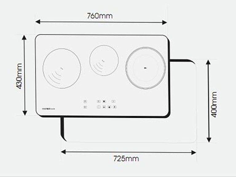 ban ve kich thuoc bep tu ket hop hong ngoai ba fandi fd 326ih