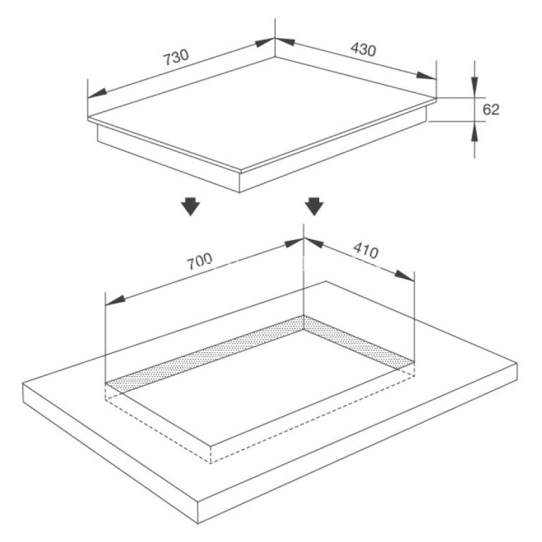 ban ve kich thuoc bep tu ket hop hong ngoai doi malloca mh 732 irn
