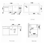 ban ve kich thuoc chau rua bat da blanco naya 8s rock grey