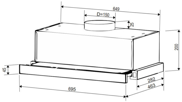 ban ve kich thuoc may hut mui bauer bc 6002b bc 7002b 60cm 70cm am tu