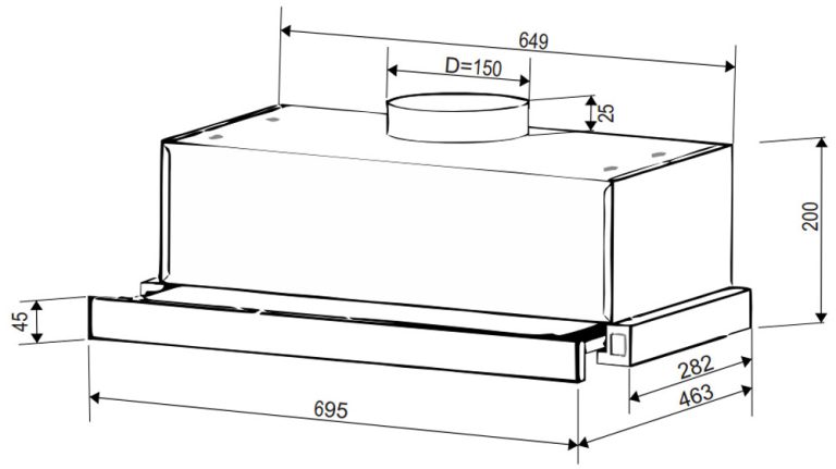 ban ve kich thuoc may hut mui bauer bc 6002b bc 7002b 60cm 70cm am tu