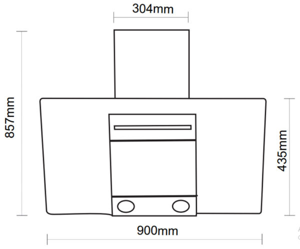 ban ve kich thuoc may hut mui bauer bc 90es plus 90cm kinh vat