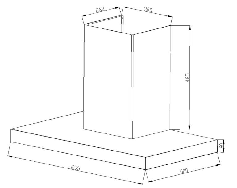 ban ve kich thuoc may hut mui fandi fd eu70 70cm chu t