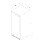 ban ve kich thuoc tu bao quan ruou doc lap malloca mwc 120dc