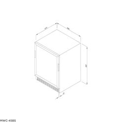 ban ve kich thuoc tu bao quan ruou malloca mwc 45bs