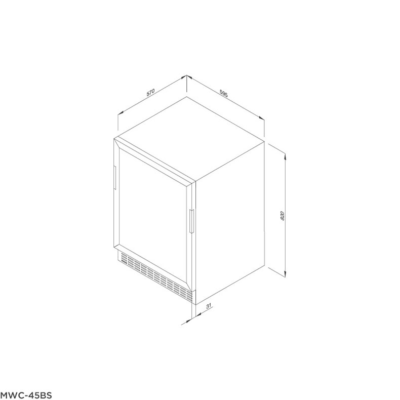 ban ve kich thuoc tu bao quan ruou malloca mwc 45bs