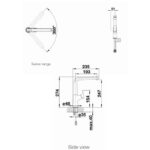 ban ve kich thuoc voi rua bat blanco avona chrome