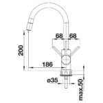 ban ve kich thuoc voi rua bat blanco bateria mida s