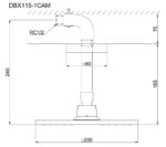 ban ve ky thuat bat sen am tuong toto dbx115 1cam gan tran
