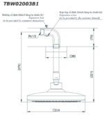 ban ve ky thuat bat sen am tuong toto tbw02003b1 gan tran